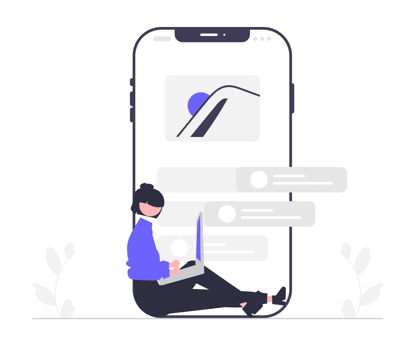 Mobile App Development illustration
