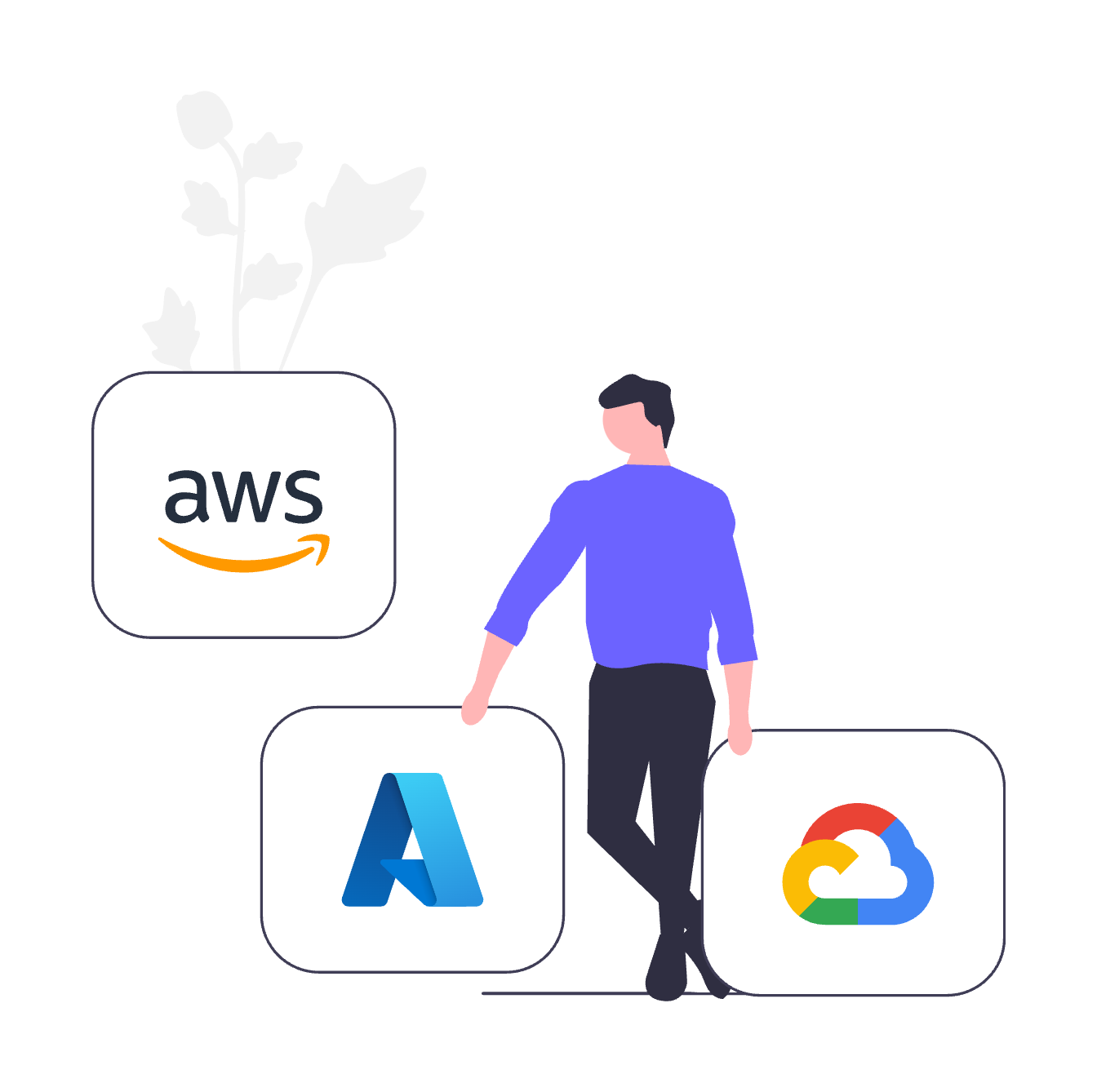 Cloud Architecture illustration